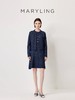 2楼MARYLING玛俪琳2026春季新品仿牛仔感钴蓝针织连衣裙A1GBW04510 吊牌价3960 商品缩略图0