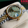 劳力士GS日志型系列 女款31mm 日志31系列 间金绿罗马 女士腕表 搭载改Cal.2236全自动机械机芯 商品缩略图4