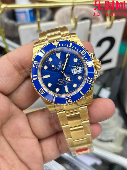 VS劳力士潜航者型"全金蓝水鬼" 丹东3135机 VS全金蓝水鬼40 二代水鬼 男士腕表 商品图2