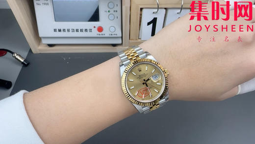 劳力士 VS日志41系列 VS日志V2版 间金款 男士腕表 丹东3235机 五珠带 表径41mm 商品图5