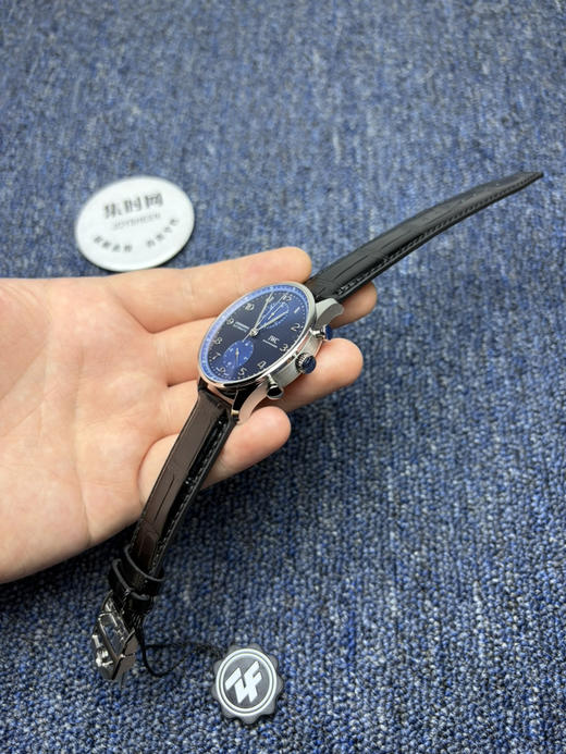 ZF万国葡萄牙计时系列IW371606 蓝色盘 ZF葡计V2版透底款 葡计背透款 丹东7750机 男士腕表 商品图4