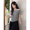 鹿向南【0331/20:00新品前1小时7折限量100件】灰色小众短袖T恤 商品缩略图3