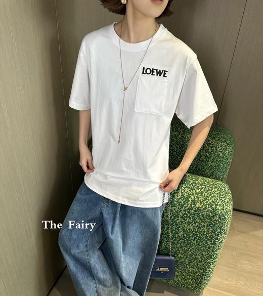 罗意威 早春新款字母logo印花休闲圆领短袖 商品图5