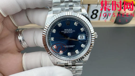 劳力士 VS日志41系列 VS日志V2版 蓝盘钻面 男士腕表 丹东3235机 五珠带 表径41mm 商品图0