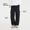 墨麦客男装多口袋加绒工装牛仔裤男2025冬新款阔腿休闲裤男97359 商品缩略图2