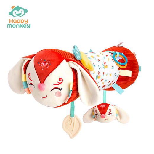 Happymonkey婴儿抬头枕宝宝抱枕新生儿练习抬头爬行枕趴趴枕学趴 商品图4