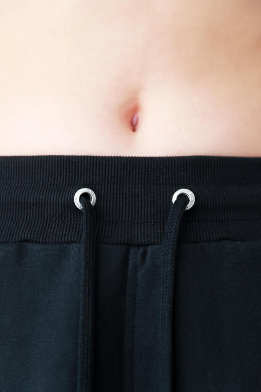 真的好显瘦，yyds阔腿裤一枚。后兜儿小标刺绣松紧腰长裤E032860 商品图14