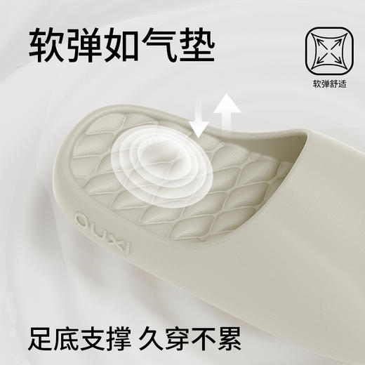 男女同款【朴西云冉凉拖鞋05PX1901】3cm增高  防滑耐穿   0403 商品图7