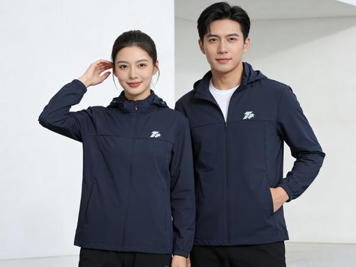 【26轻量弹力防晒衣】可拆卸帽夏季UPF50+户外防晒带防风弹力扣防晒衣上衣男女同款03h 商品图0