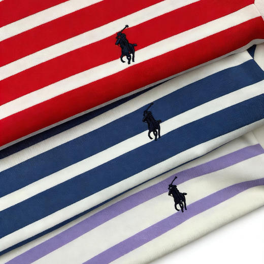 小马圆领衫   蓝白条。红白条。  紫白条自己备注号码颜色。 商品图8