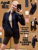 付款减库存，毒家！ 三色  男女同款 lululemon Stretch Ventilated Run Jacket 男士轻量化防晒透气外套运动夹克领标露 商品缩略图3
