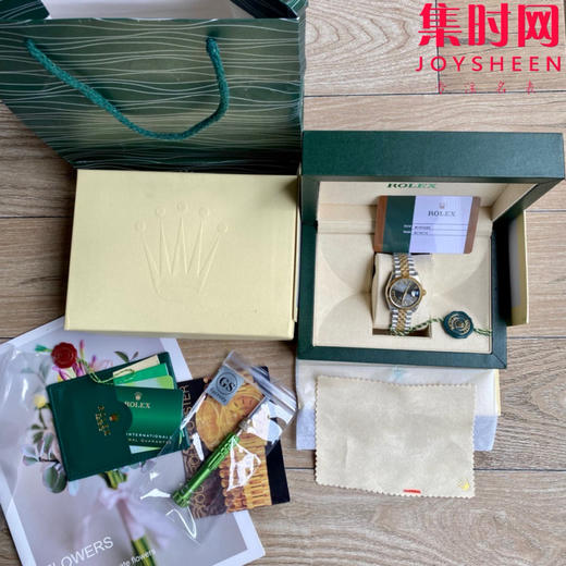 劳力士GS日志型系列 女款31mm 日志31系列 间金灰罗马 女士腕表 搭载改Cal.2236全自动机械机芯 商品图1