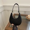【舒适手提！顺滑拉链】纯色气质女士包潮流韩版秋冬新款石头纹腋下包休闲单肩手拎包。xa 商品缩略图0