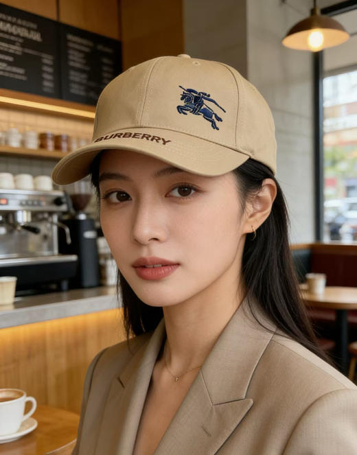 B家男女同款硬顶棒球帽鸭舌帽 商品图5