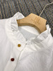 原单新款重磅金线刺绣木耳领设计感衬衫（宽松款） 商品缩略图13