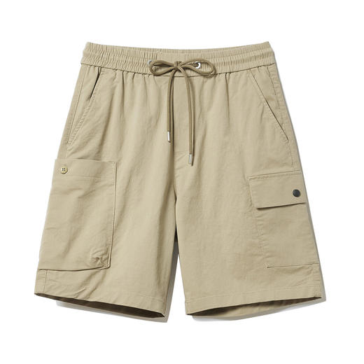 凉感冰丝裤 夏季薄款工装裤短裤男士休闲裤宽松五分裤裤子潮流 商品图4