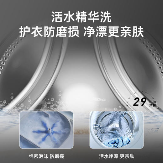 卡萨帝（Casarte）【重磅新品】设计师NHG 12kg全自动滚筒洗衣机洗烘套装 养护湿洗 3D透视烘干 羊毛洗烘绿标 1.36洗净比12NHG 商品图5