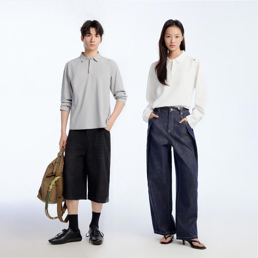 NPC潮牌舒适百搭压胶POLO衫透气激光冲孔运动POLO衫夏NP61TP34 商品图1