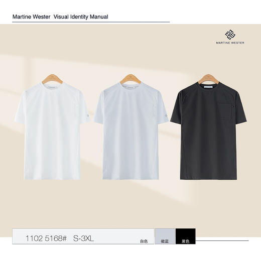 马丁小珠地棉速干短袖，可以商务可休闲，越简单越高级 商品图0