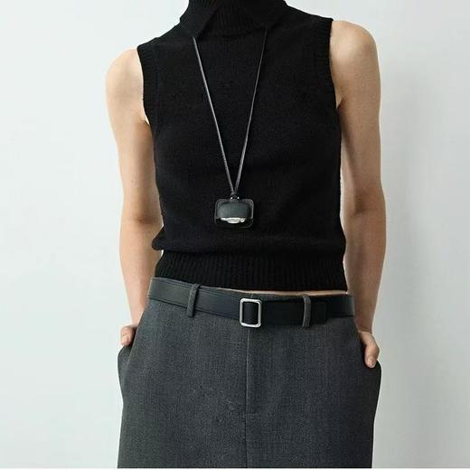 老钱风本命The Row同款双面头层牛皮腰带朱珠同款 商品图5