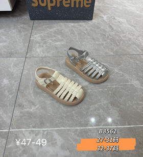 新款半凉鞋B8562  27-31 32-37码