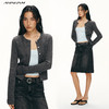 Ariseism黑标 羊毛坑条针织衫女春季新款上衣 商品缩略图0