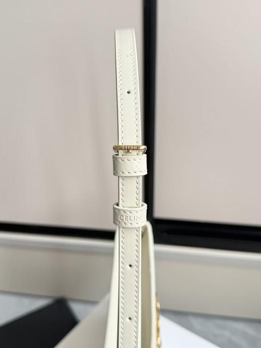 赛琳  米白色Tilly腋下包 金扣（LZ） 商品图4