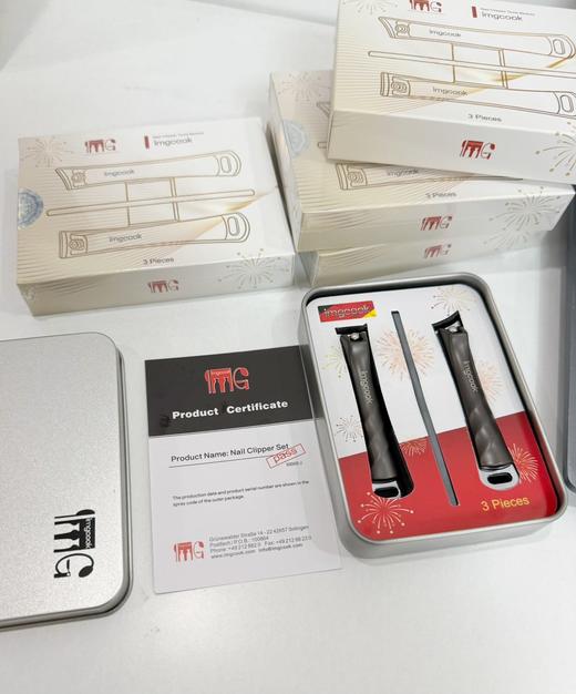 29.9 出口德国正品imgcook防飞溅指甲剪三件套 商品图5