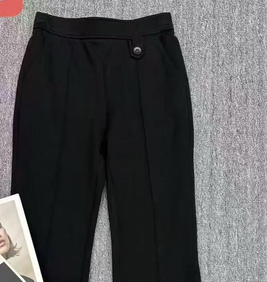 原单新款松紧腰微喇女神裤 商品图3