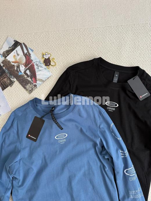 露露Zeroed In Long-Sleeve Shirt  Nature休闲情侣款长袖 商品图5