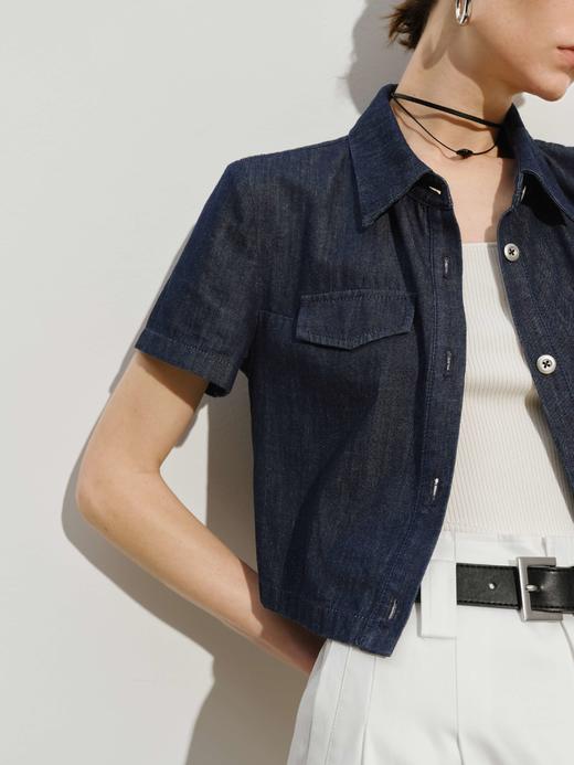 【商场同款】伊芙丽夏牛仔外套1G5210591 商品图1