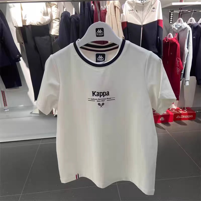 XXMKAPPA背靠背女夏凉感抗菌材料运动休闲短袖圆领体恤K0E42TD29