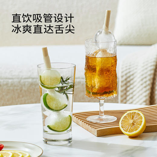 【既是吸管也是冰棒】糖葫芦冰球雪糕模具辅食冷冻冰格家用冰箱冰块冰棒冰淇淋吸管冰格。rh 商品图3