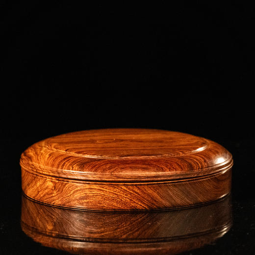 黄花梨一木整挖盖盒 商品图4