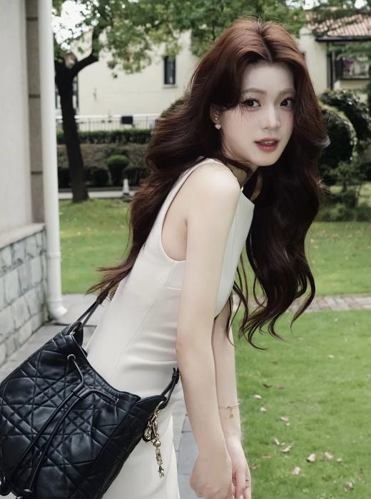 Dior 围珠爱心双珠耳钉（XTY） 商品图4