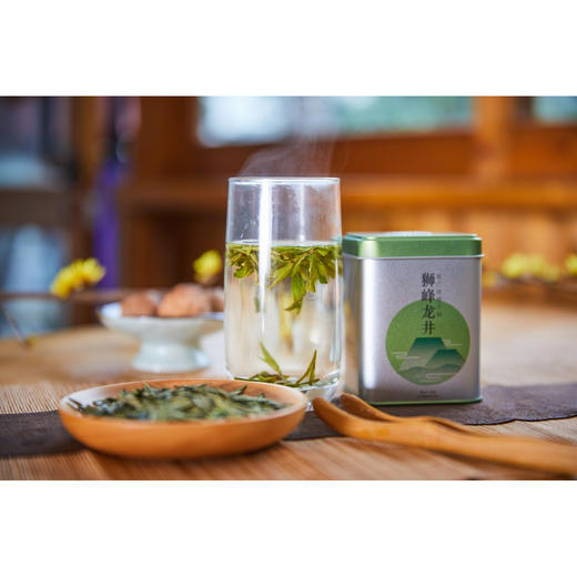 懂茶帝2026新茶西湖龙井翁家山精品群体种特级50g正宗明前绿 商品图3