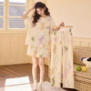 2026新款夏季纯棉短袖三件套装 可外穿少女家居服睡衣 商品缩略图8