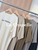 专柜实拍【舒适不束缚】拉夏贝尔/La Chapelle高质感弹力足透气舒适五色圆领字母短袖T恤 商品缩略图9