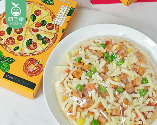 汉帝×妙可蓝多新奥尔良披萨*2盒（190g/盒）生产日期: 3月 商品图1