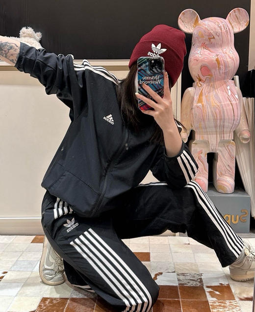 AD五道杠特定酷飒直筒速干工装裤 商品图6