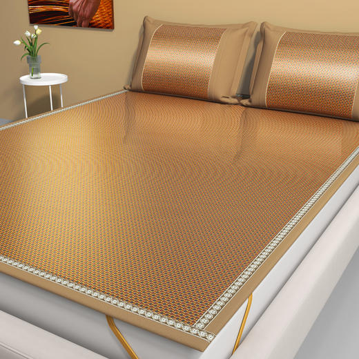 南方生活天然亲肤植物草本玉米藤三件套（180*200枕套48*74cm） 商品图0