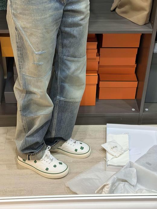 迪奥 2026SS最新款刺绣帆布运动鞋 板鞋 商品图4