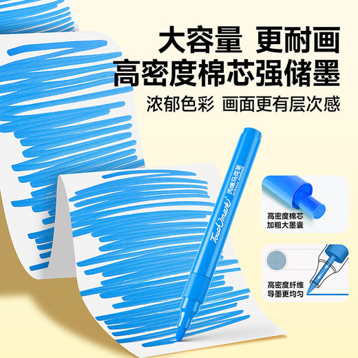 Touch mark丙烯马克笔儿童画画笔可叠色拍立得涂鸦丙烯马克笔 商品图8