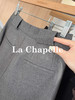 专柜实拍【含绵羊毛】拉夏贝尔/La Chapelle垂顺有型遮胯显瘦~春夏压褶西装裤通勤百搭休闲裤女 商品缩略图7