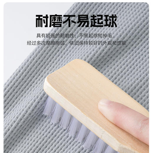 【门店同款】简约风亨利领长袖卫衣男春季华夫格百搭重磅透气上衣 商品图4