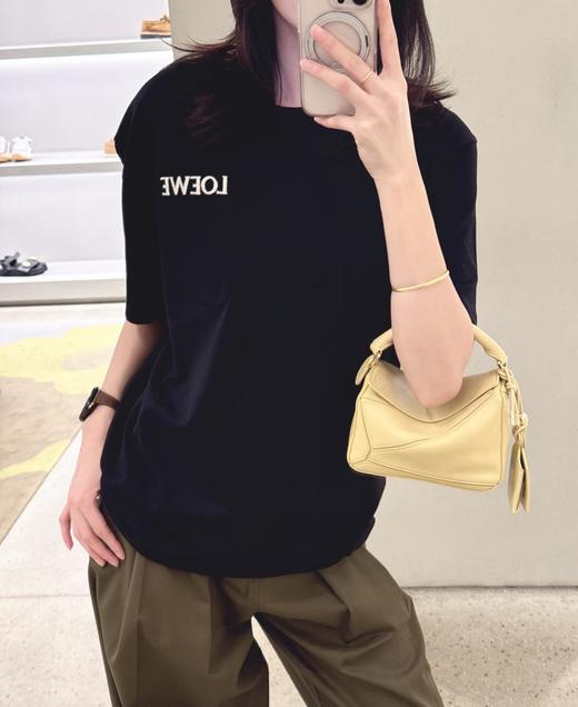 罗意威 早春新款字母logo印花休闲圆领短袖 商品图1