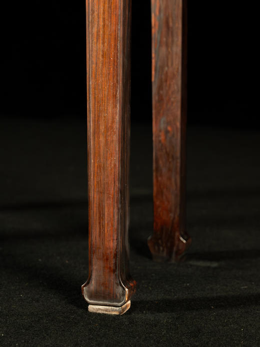 清	红木插肩榫一块玉壸门牙板翘头案 商品图3