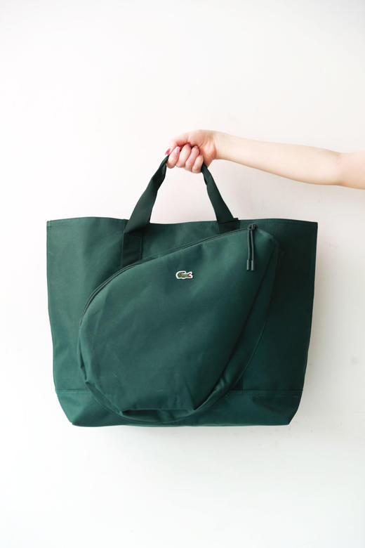 运动网球背包，26L大容量设计。老钱风长肩带情侣款单肩包E032866 商品图4