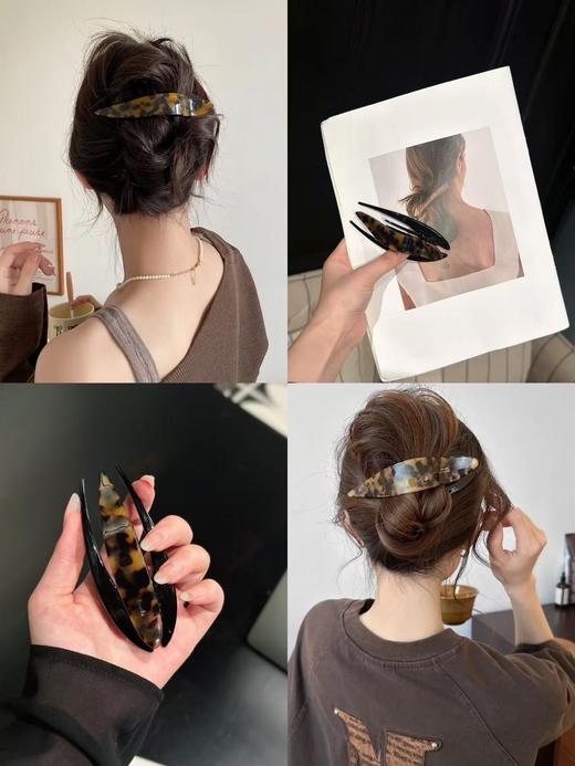 【sssp1】贵子新款！发箍+抓夹+发绳六件套！！ 商品图1