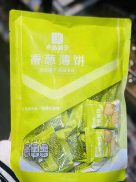 良品铺子香葱薄饼